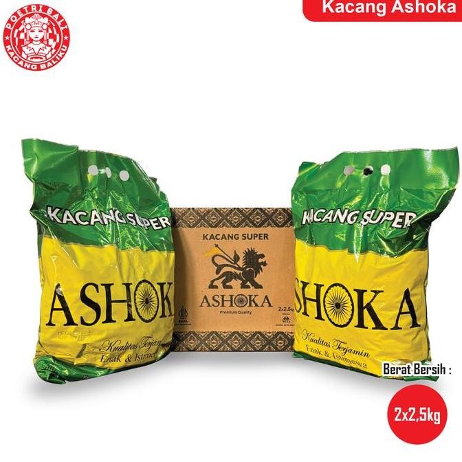 

POETRI BALI KACANG ASHOKA 1 DUS ISI 2PACK @5KG BAWANG ORIGINAL ORIGINAL