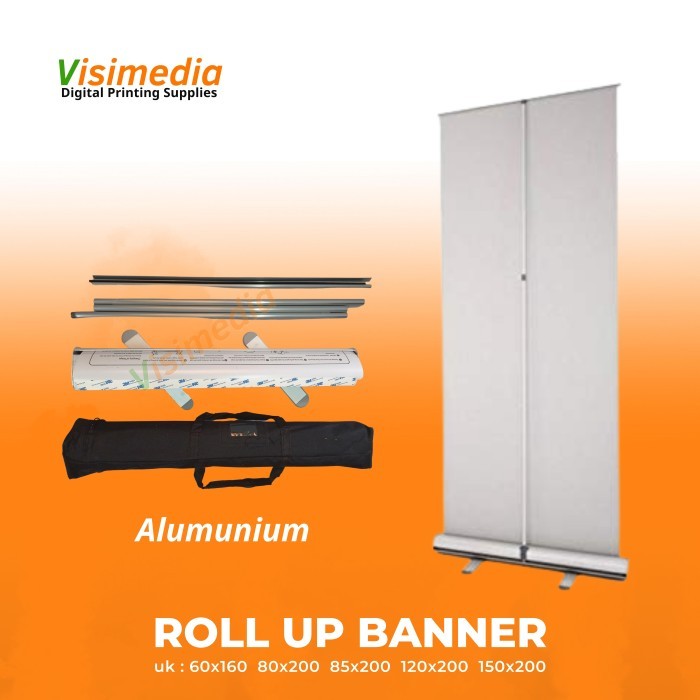 ROLL UP BANNER 85X200 ROLL UP BANNER ALUMUNIUM