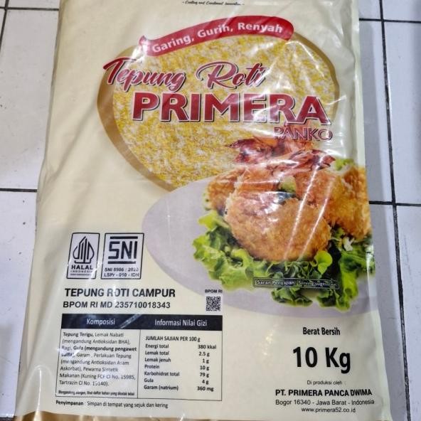 

Tepung Roti Primera Pano Breadcrumb Panir 10 G Hoa Goje