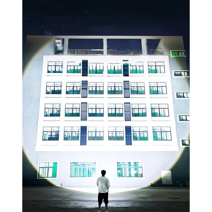 Senter Led Sorot Jarak Jauh Super Terang X2000 W590/W591 Multifungsi