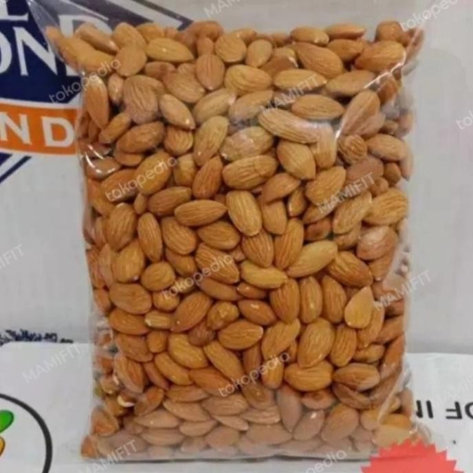 

[BLUE DIAMOND] 1 KG KACANG ALMOND MENTAH UTUH / ROASTED ALMOND Berkualitas