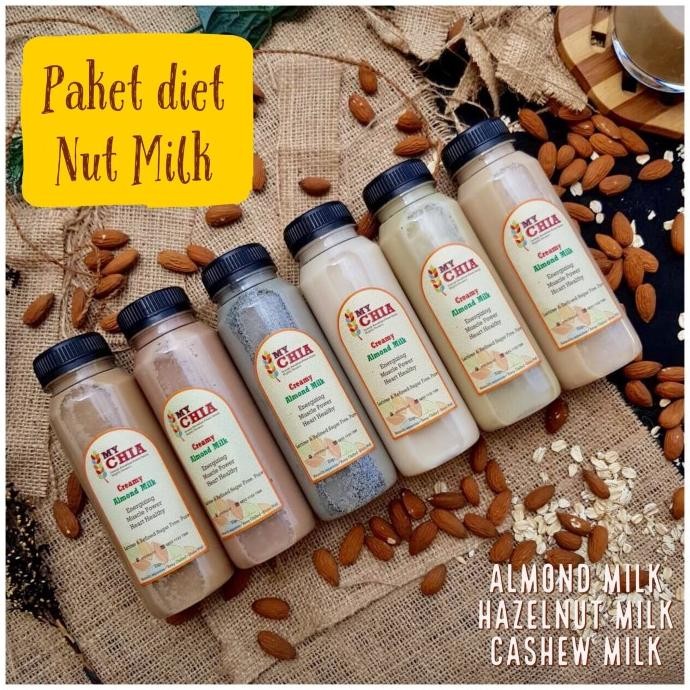 

Paket Diet Nut Milk (Susu almond / hazelnut / cashew) Berkualitas