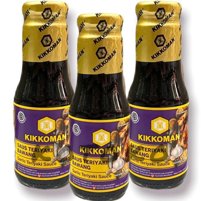 

KIKKOMAN GARLIC TERIYAKI SAUCE / SAUCE TERIYAKI BAWANG - HALAL 300GR ORIGINAL