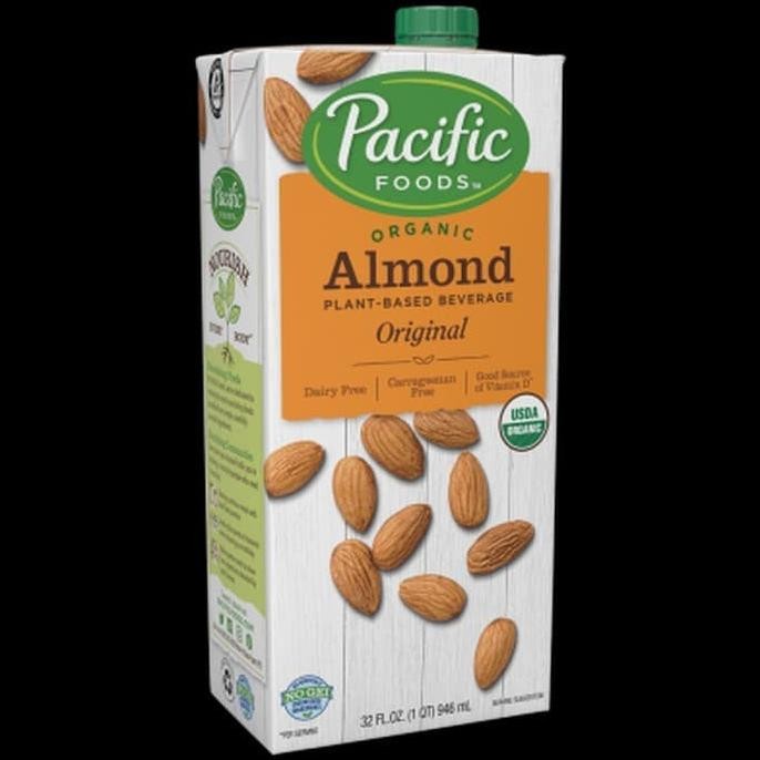 

Pacific Almond Milk Organic 1ltr Susu Almon organik Berkualitas