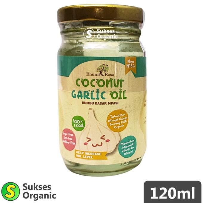 

COCONUT GARLIC OIL MINYAK BAWANG PUTIH MPASI BHUMI RASA 120ML ORIGINAL