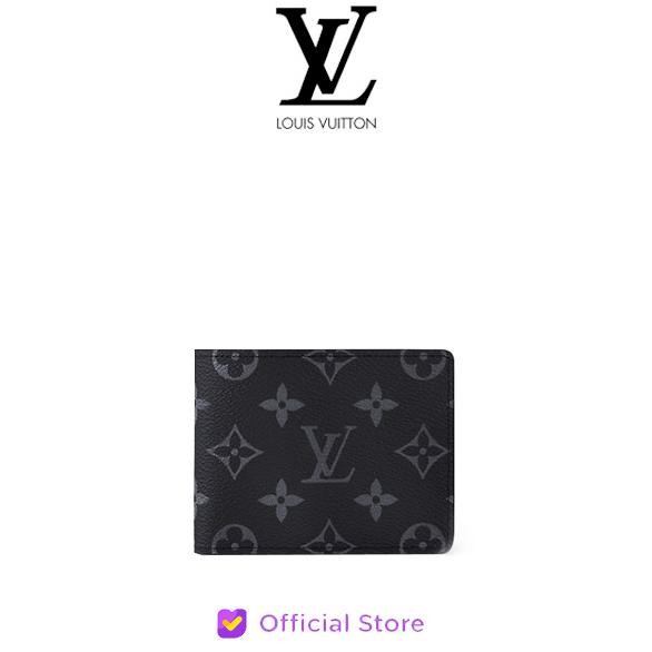 Louis Vuitton Slender Wallet - Dompet Pria - Monogram Eclipse