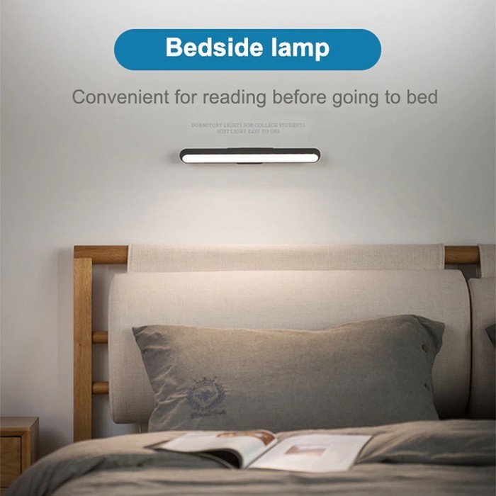 Magnetic Led Lamp - Lampu Meja Komputer / Lampu Baca / Lampu Meja Rias -