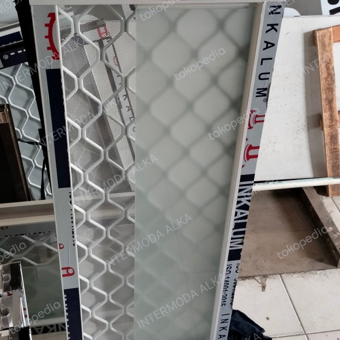 Boven Ventilasi Kaca Zig Zag 40X80 Bouvenlight Kamar Mandi Toilet Wc