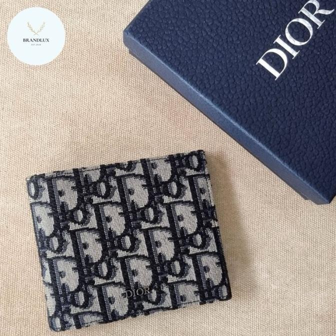 Dior Bifold Oblique Jacquard Wallet Man (All Card)