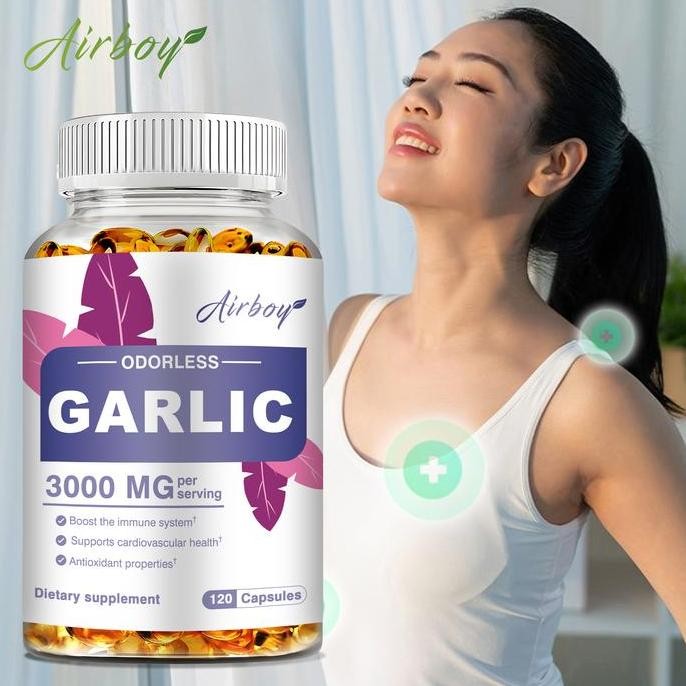 

BAWANG PUTIH ALAMI TANPA BAU 3000MG, MENINGKATKAN FUNGSI SISTEM KEKEBALAN TUBUH YANG SEHAT, MENDUKUNG KESEHATAN JANTUNG, MENDUKUNG SIFAT ANTIOKSIDAN, NON-GMO ORIGINAL