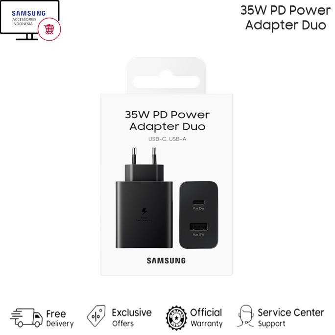 Promo Samsung 35W Power Adapter Dual Ports TA220 ( SEIN )