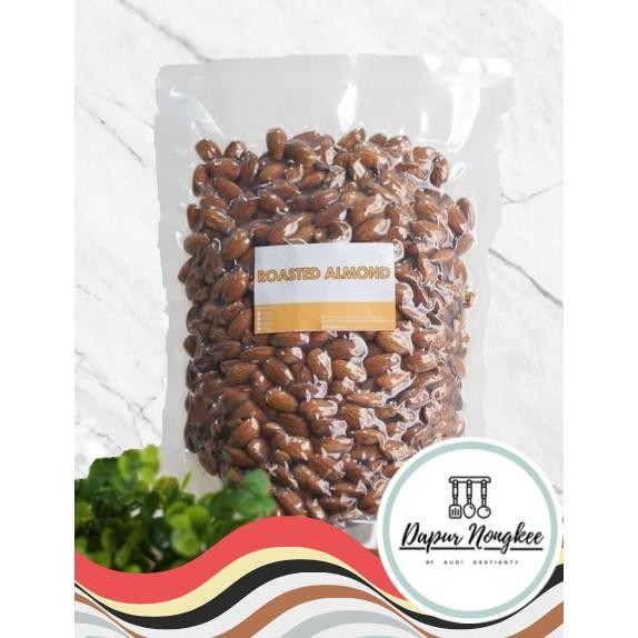 

KACANG ALMOND / KACANG ALMOND PANGGANG 1 KG / ROASTED ALMOND 1KG Berkualitas
