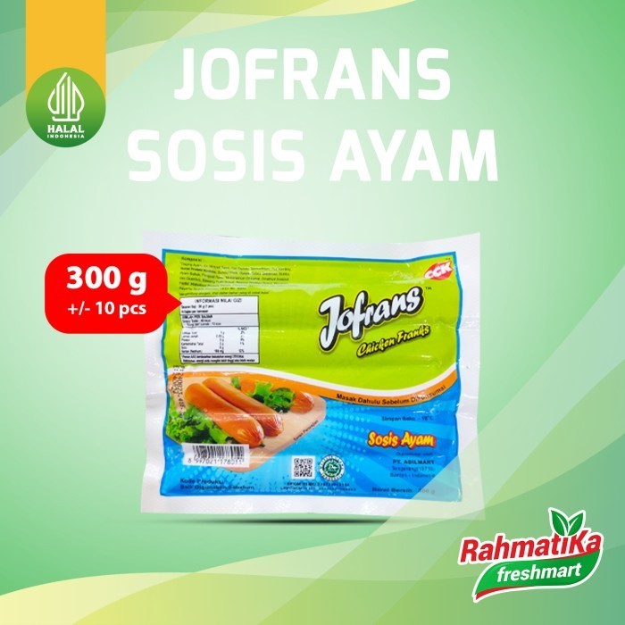 

JOFRANS Sosis Ayam 300 gr