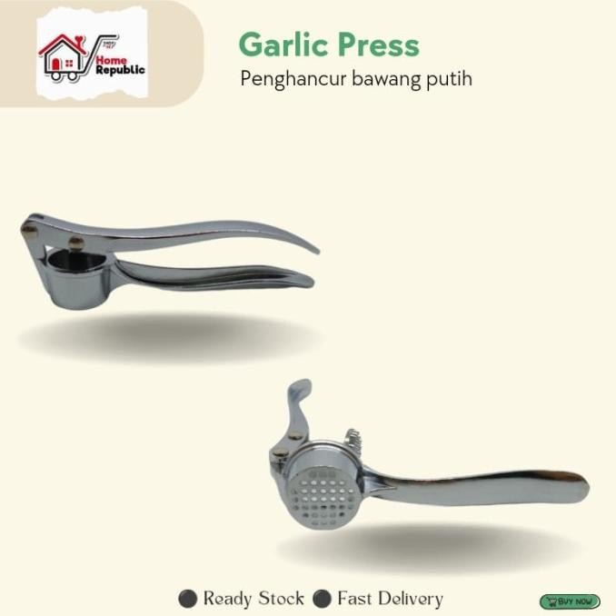 

PENGHANCUR BAWANG PUTIH GARLIC PRESS GARLIC CRUSHER BUMBU DAPUR ORIGINAL