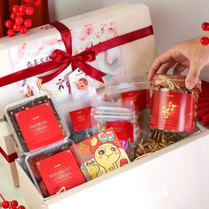 

Hampers Imlek / CNY Hampers - Spring Set - Semi Hardbox