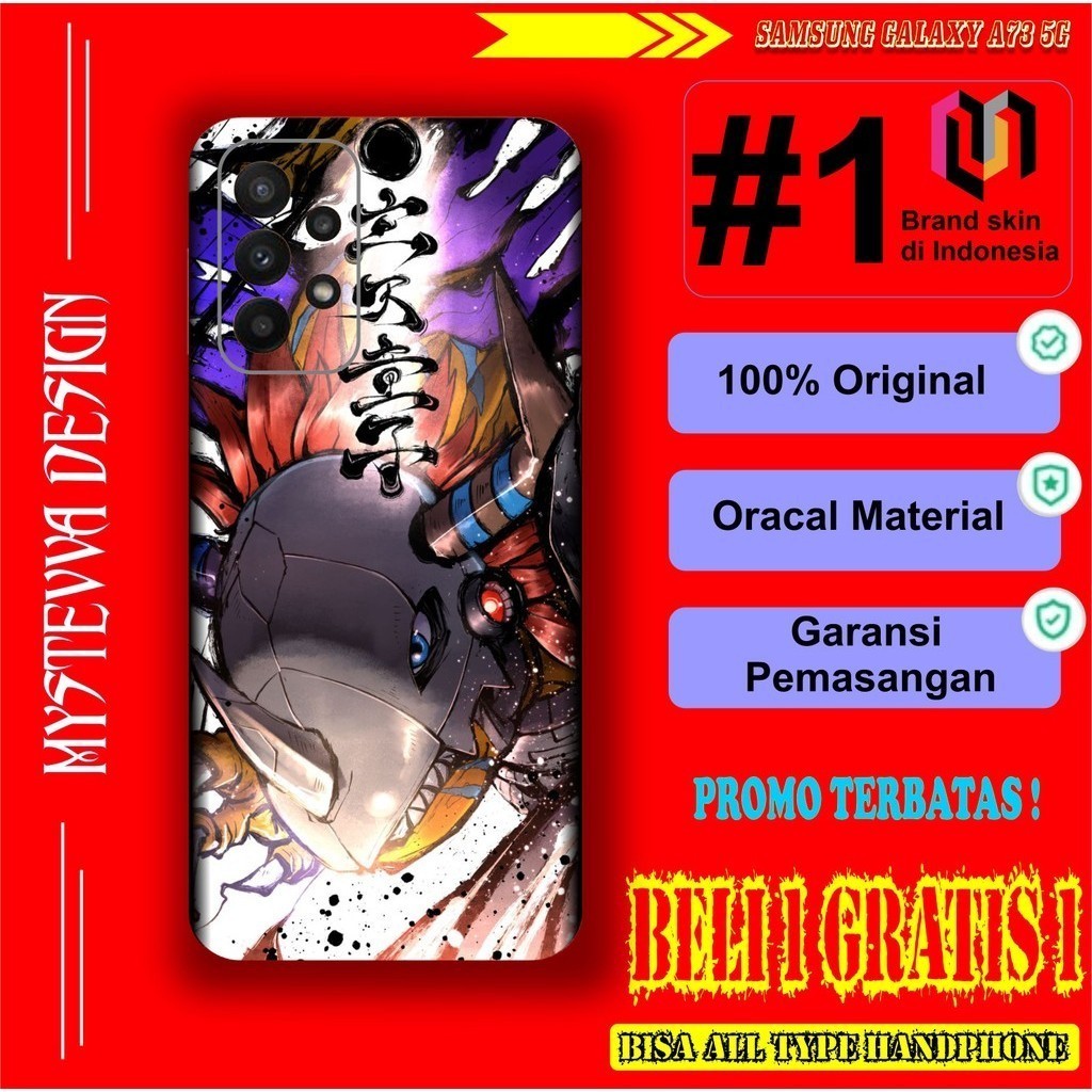 

Terlaris Samsung Galaxy A73 5G Garskin Stiker Custom Case Laminasi Tebal COD