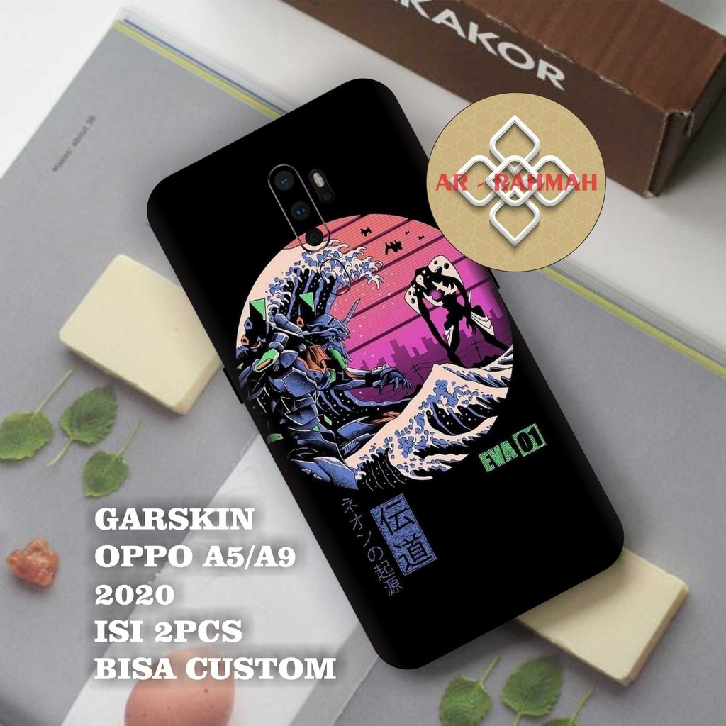 

Terlaris Oppo A9 Garskin Stiker Custom Case Laminasi Tebal COD