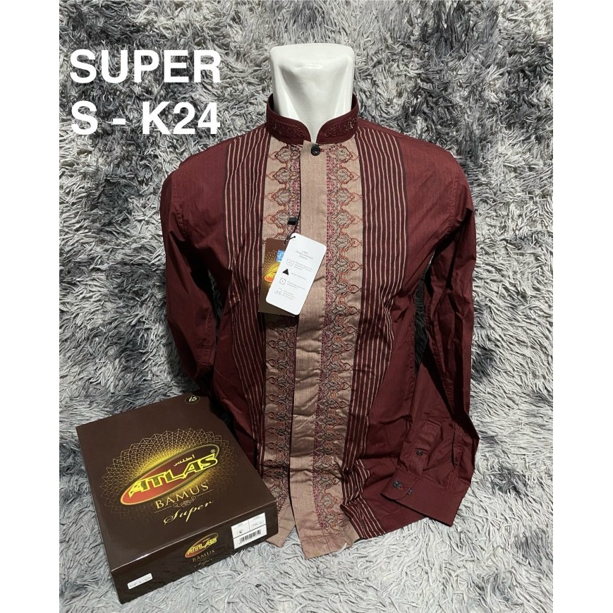 Terbaru Koko Atlas Super / Elegant / Universal Baju Muslim By Behaestex (Bhs) Promo