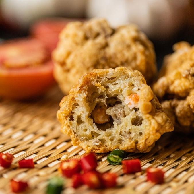 

New Bakso Goreng Babi Udang @Nyuknyan (Frozen Pack)