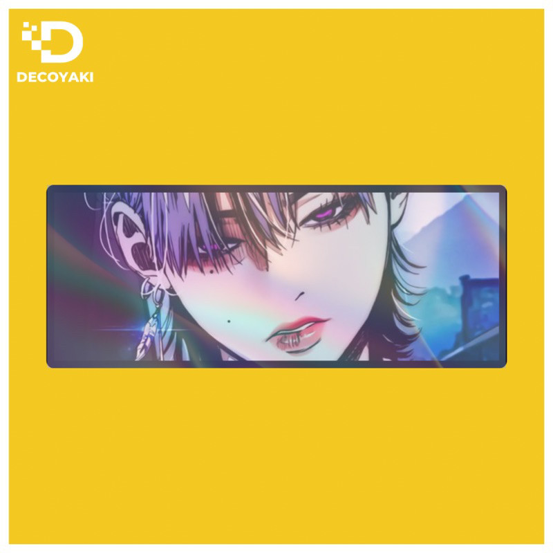 

Terlaris Slap Hologram Webtoon Wind Breaker Stiker Garskin Custom Case Laminasi Tebal COD