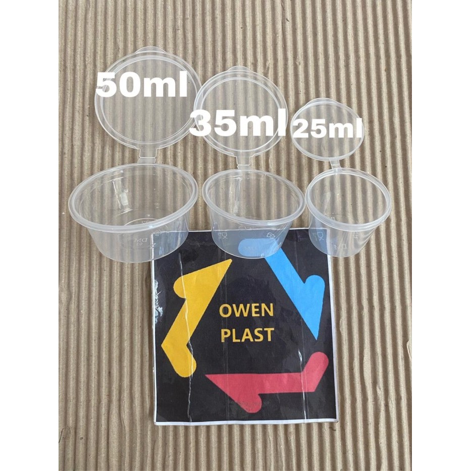 READY THINWALL SAOS SAMBAL KECIL 25, 35, 50 ML MEREK DM 1 DUS TERMURAH