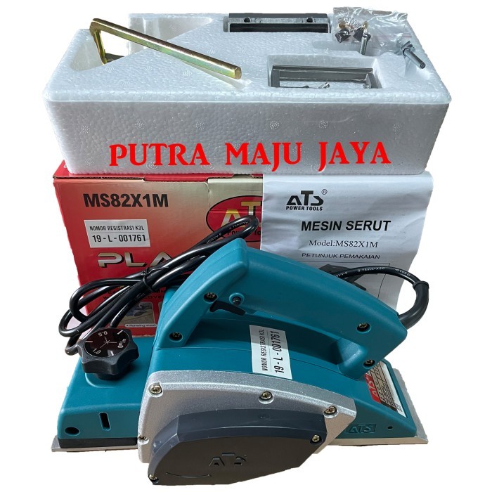 MESIN PLANER PLANNER SERUT KAYU PASAH KETAM TANGAN ATS MS 82