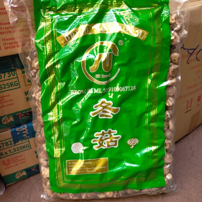 

Su Brand Jamur Hioko Kering/ Dried Shitake Mushroom Uk. 3-4 3Kg (Kode Ch - Tebal)