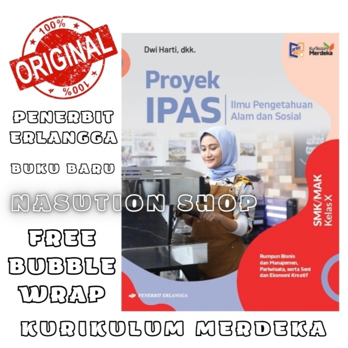 

Terbaru Buku Proyek Ipas Bisnis Kelas 1 / X 10 Smk Erlangga Kurikulum Merdeka Promo