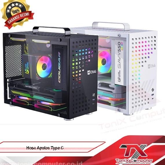 HOSE Gaming APOLOS | Casing PC Mini | Mini PC Gaming Case