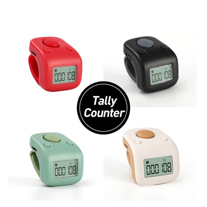 TASBIH DIGITAL ALAT DZIKIR TALLY COUNTER RECHARGEABLE SILENT