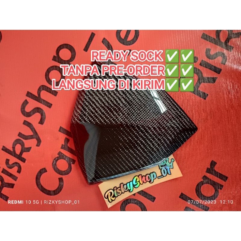 VISOR VARIO 125 150 LED OLD CARBON KEVLAR