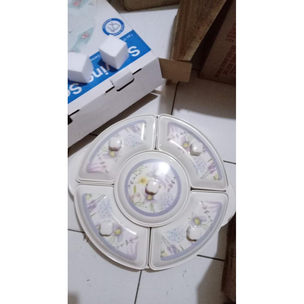 Prasmanan Set Melamin Onyx / Wadah Saji (45 cm)
