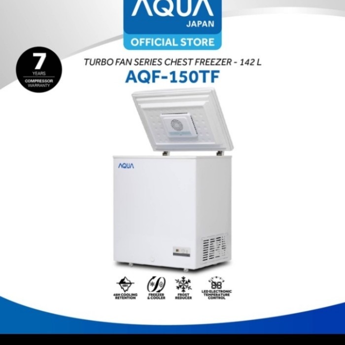 FREEZER BOX AQUA AQF 150TF AQF150 TF AQF-150 146L TURBO EST COOLER