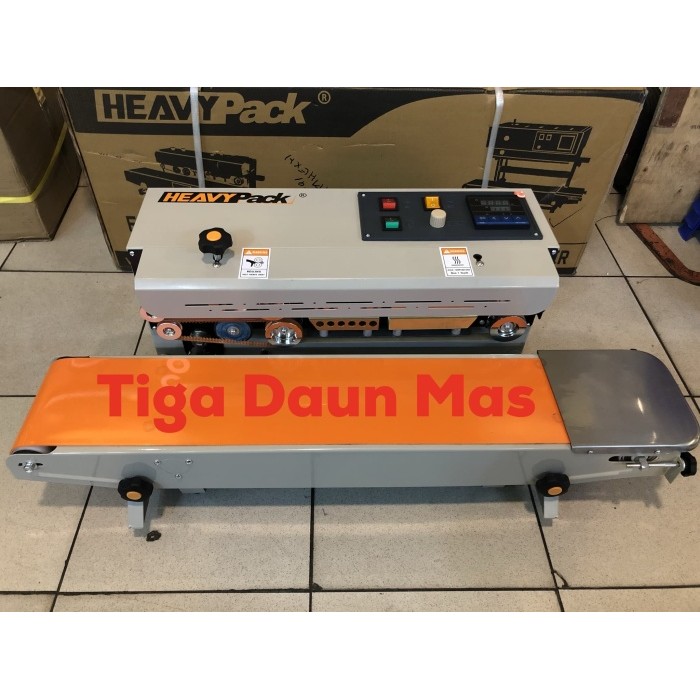 CONTINOUS BAND SEALER MESIN SEGEL PLASTIK FR-800P (PAINT) HEAVYPACK
