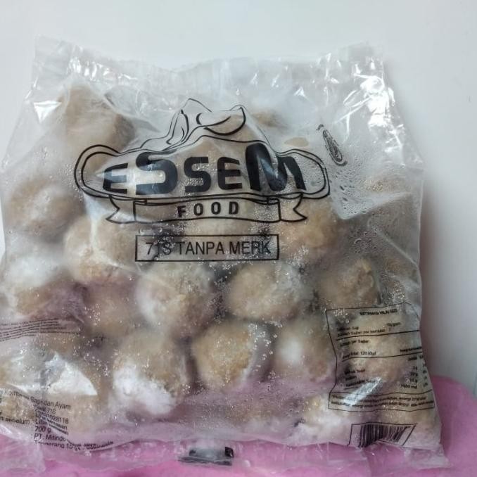 

New Bakso Essem 700 Gram (Isi 50 Pcs)