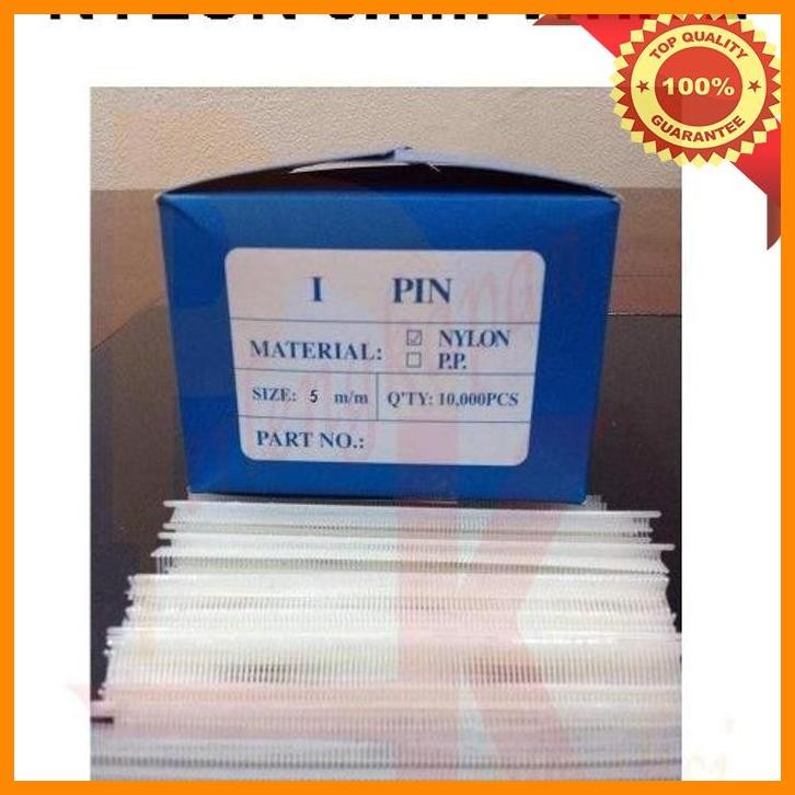 

[PLE] TAG I PIN 5 7 10 MM MICRO MIKRO PIN NYLON FINE HALUS REFILL TAG PIN LUBANG JARUM KECIL