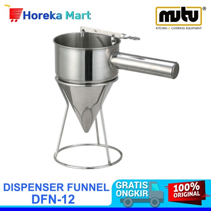 

BEST CORONG ADONAN KUE STAINLESS / DISPENSER FUNNEL DFN-12