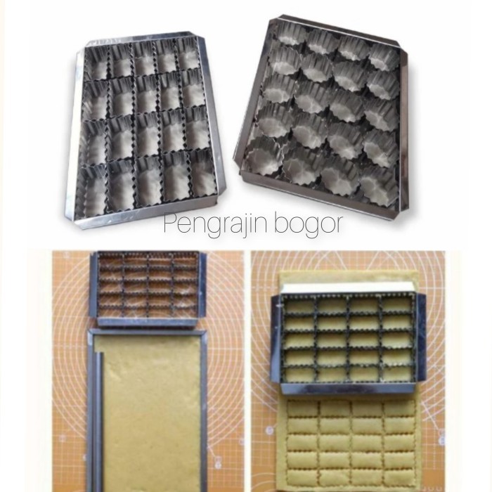 

READY STOCK FRAME ROLINGAN PENGRATA ADONAN KUE DAN CETAKAN KASTENGEL KOTAK GERIGI