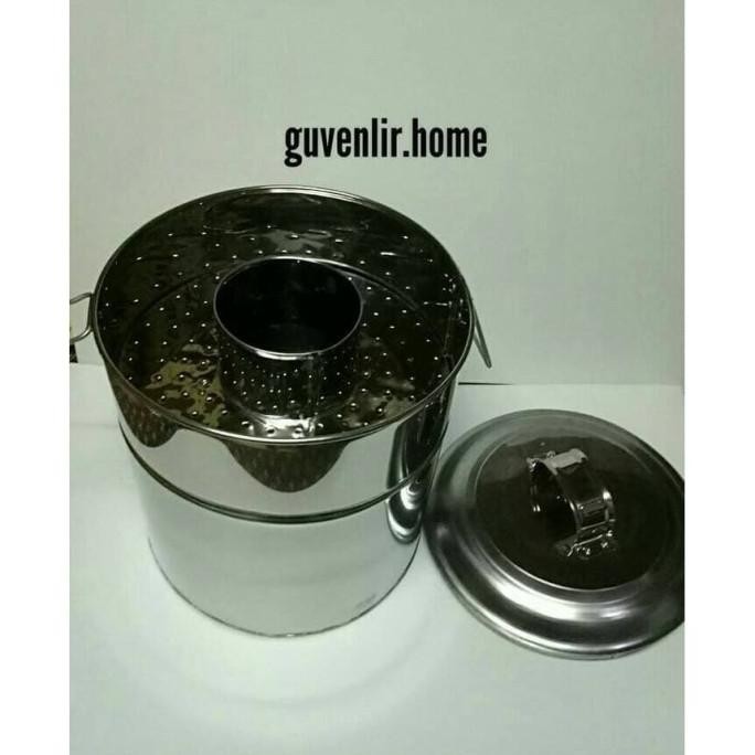 

New Tong Baso Sarangan Atas I Dandang Bakso Stainless Steel 40Cm (Gojek..)