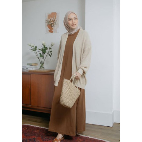 Miliki Segera Best Seller Casa Dress By Hijab Nueta Dress Simple Adem Dfr106