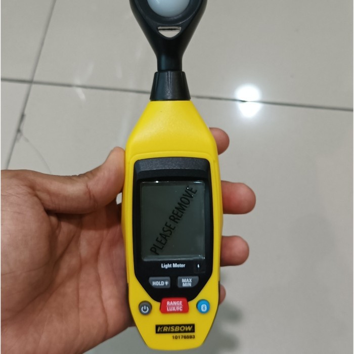 KRISBOW LIGHT METER DIGITAL 40.000 LUX 10176593