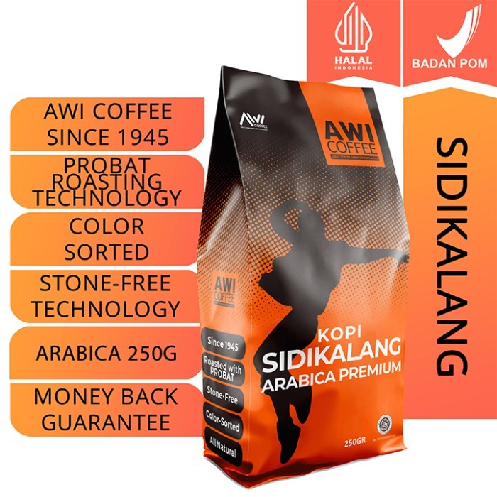 

Awi Coffee Sidikalang Arabica Premium 250Gr