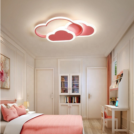 Lampu Plafon Led 3 Warna Untuk Kamar Tidur Anak Lampu Plafon Awan