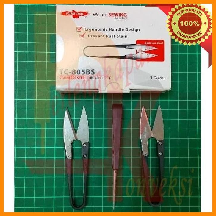 

[PLE] GUNTING BUANG PEMOTONG BENANG CEKRIS GOLDEN EAGLE TC-805BS THREAD CUT