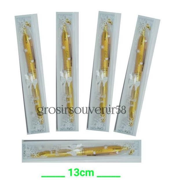 

Murah ( Isi 50Pcs ) Pulpen Emas Perak Mika Promo