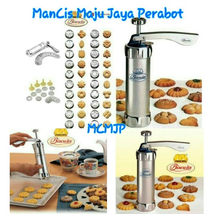 

BEST CETAKAN KUE BISKUIT / BISKUIT MAKER STAINLESS / COOKIES MAKER