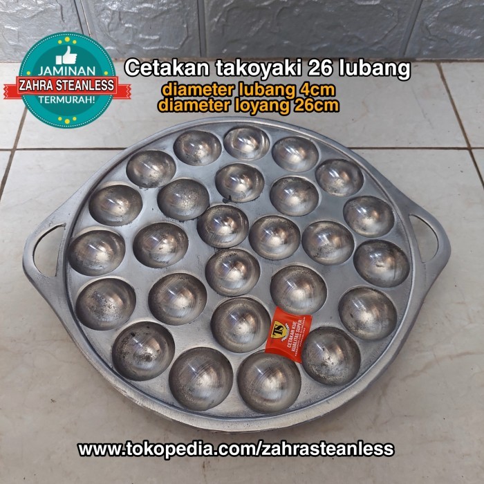 

TERBARU CETAKAN KUE TAKOYAKI 36 LUBANG / CETAKAN TAKOYAKI / TELUR PUYUH