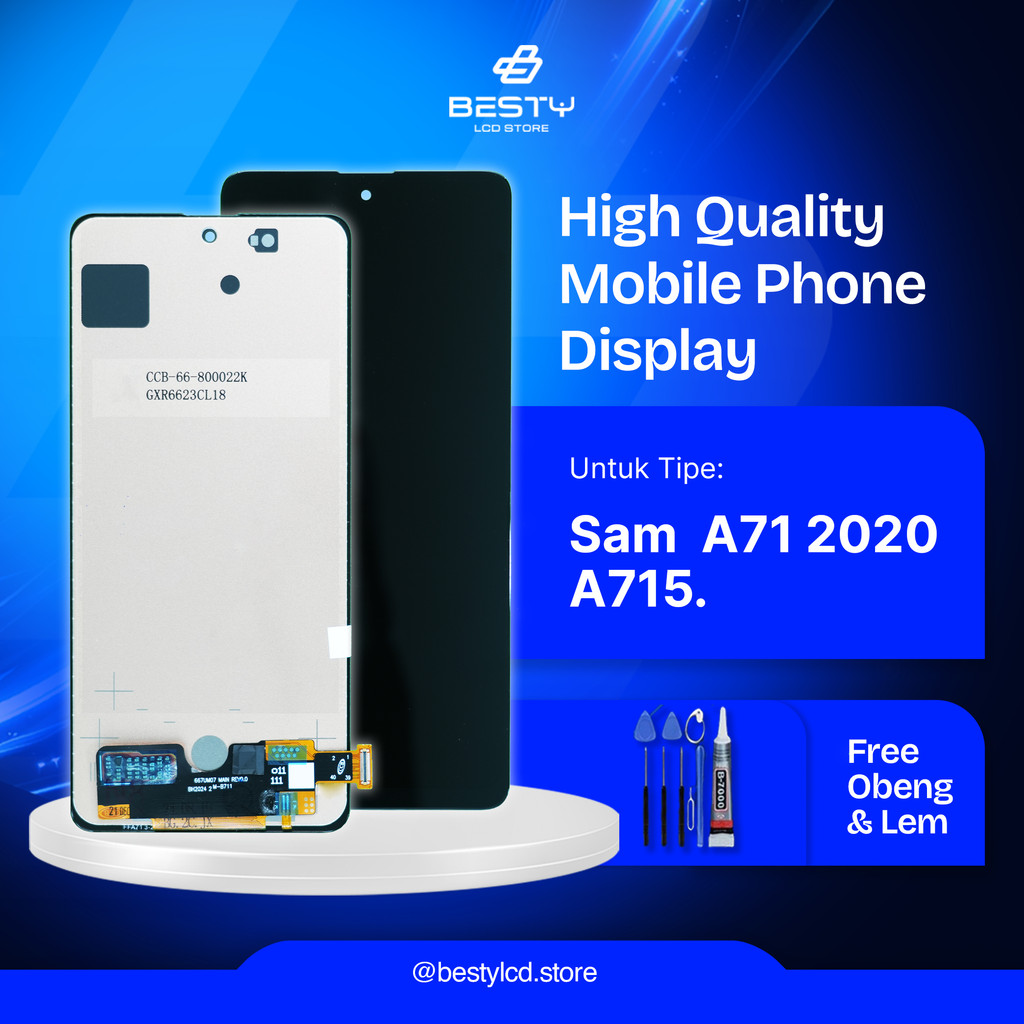 Lcd Samsung A71 2020 A715 Full Set