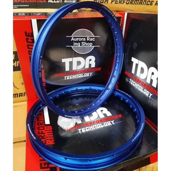 Velg Tdr W Kotak Biru Blue Ring 17, Velg Peleg Tdr W 160, 185, Ring 17