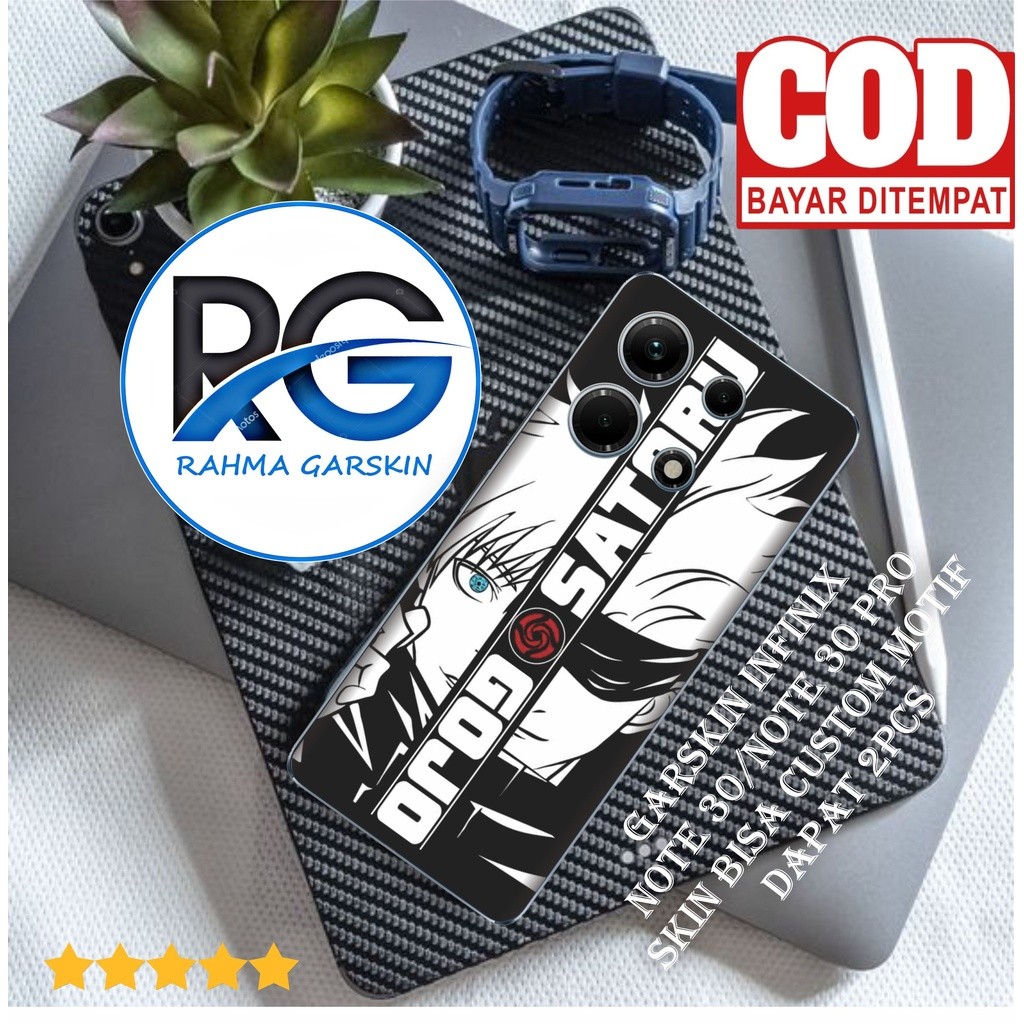 

Terlaris Infinix Note 30 Pro Garskin Stiker Custom Case Laminasi Tebal COD
